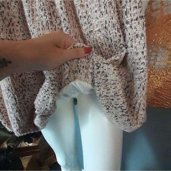 Zara Boucle Cotton Mini Bubble Dress - Picture 8 of 15